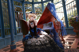 [Net Red COSER Photo] Blogger anime A Bao juga seorang gadis kelinci - Gaun Pengantin Joan of Arc