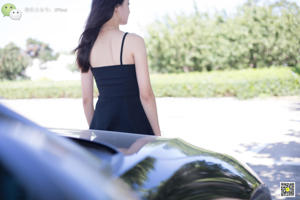 [Camellia Photography LSS] NO.040 Modelo de coche de seda negra