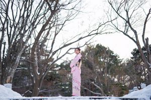 Cat Bao "Kimono tradizionale e bikini rosa" [Hideto XIUREN] No.1228