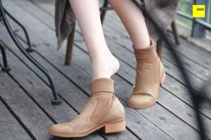 สีม่วง "Domineering Short Boots Silk" [异思趣向 IESS] Sixiangjia 168