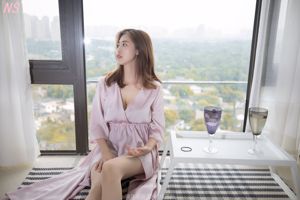 Schönheitsanker Hanshuang "Die Versuchung des Pyjamas" [Nasi Photography]