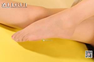 Ребенок с моделью ноги "OL beauty foot на высоком каблуке" [Ligui Ligui] Интернет-красавица, красивые ножки и шелковые ступни