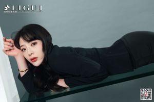Beenmodel Zhao Rui "Lange benen en hoge hakken OL Girl" [丽 柜 LiGui] Internet Beauty