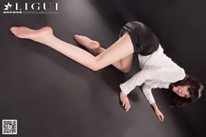[丽 柜 贵 足] Modello Lele "Piedi di seta per abbigliamento professionale e tacchi alti" Collezione completa di bellissime fotografie di gambe e piedi di giada
