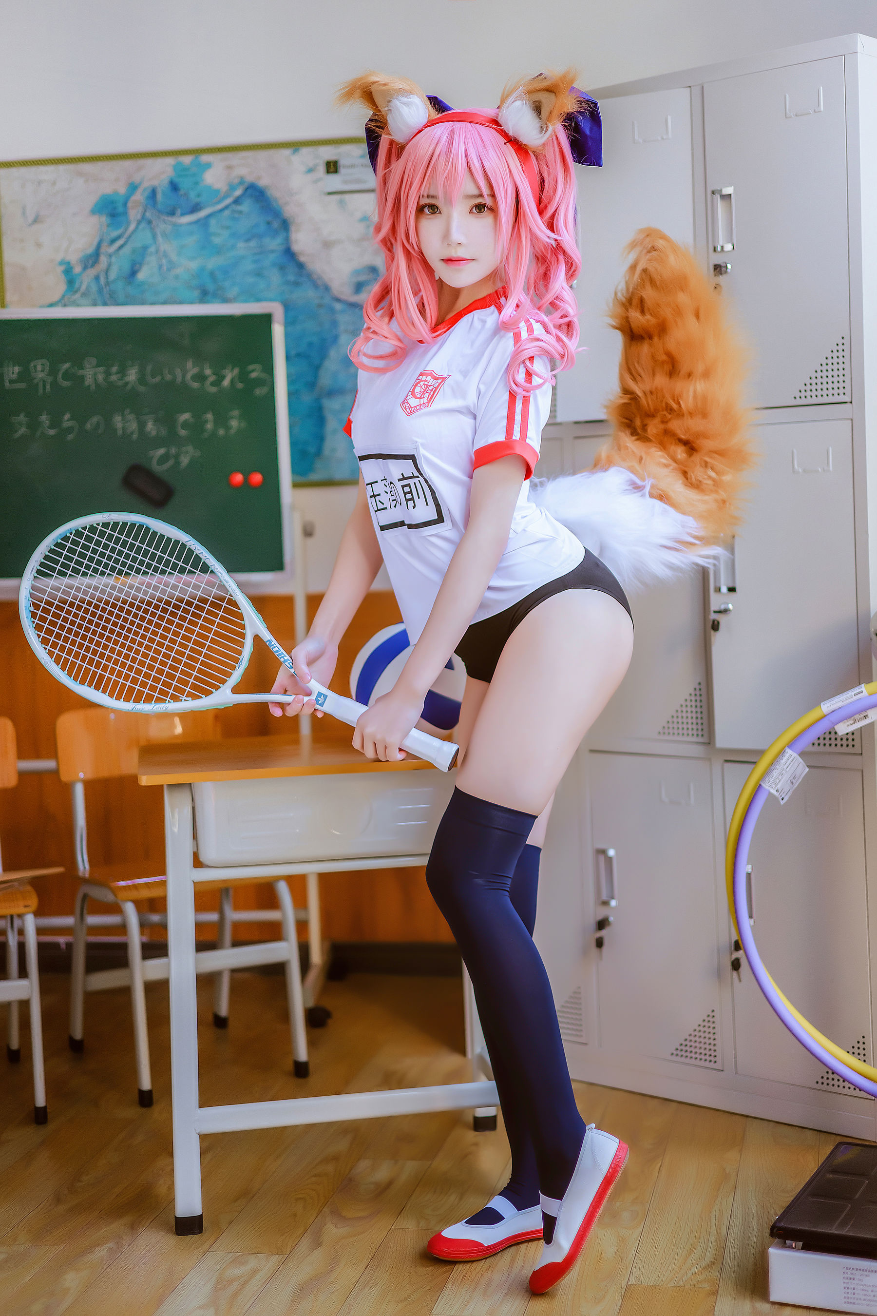 [Net Red COSER Photo] Cherry Peach Meow - Ex tuta da ginnastica Tamamo Pagina 23 No.01c4ad