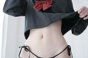 [Net Red COSER] Cute girl eye saus big devil w - animal oren