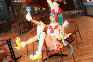 [Net Red COSER Photo] Аниме-блогер Kitaro_ Kitaro - Hatsune Bunny Girl