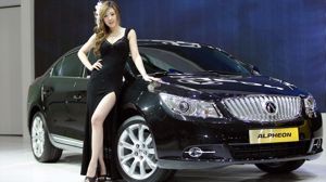 Корейская модель автомобиля Hwang Mi Hee "Auto Show Picture Series" Collection Edition