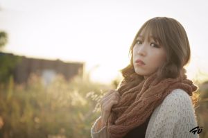 Li Eun-hye, seorang gadis Korea yang lugu, "Sunset" itu indah
